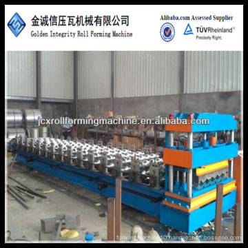 JCX 4m/min steel structural panel roll forming machine